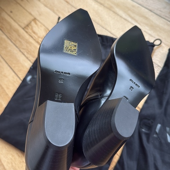 NWT Givenchy Women's Black Western Ankle Boots - size FR 36 - Picture 12 of 12